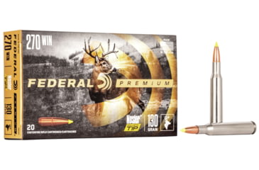 Federal Premium .270 Winchester Centerfire  Ammo - 20 Rounds