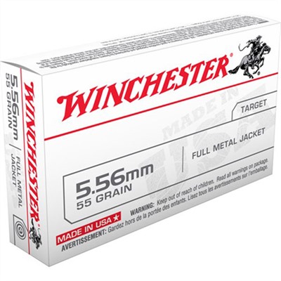 WINCHESTER - USA WHITE BOX AMMO 5.56X45MM NATO 55GR FMJ