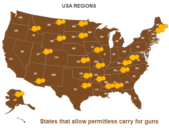 states-that-allow-permitless-carry-for-guns