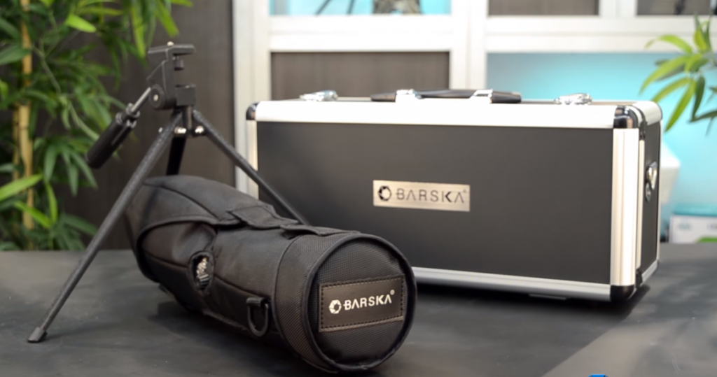 Barska spotting scopes with case