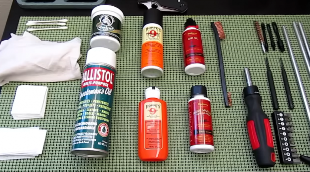 Basic Gun Cleaning Tools and Supplies