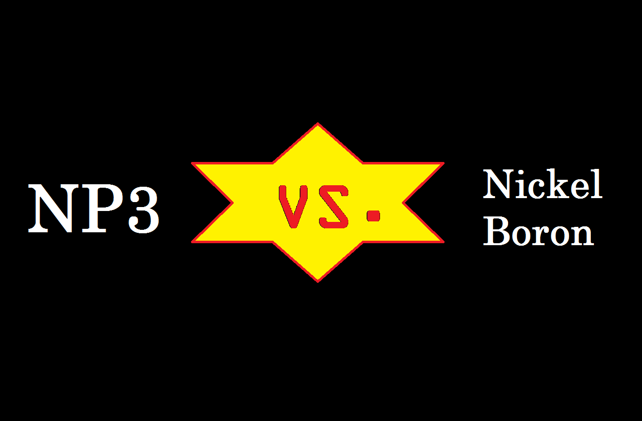 NP3 VS. Nickel Boron