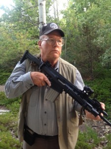 John Farnam with XCR